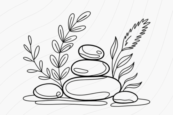 Download Minimal Black White Meditation PNG - Black Collection