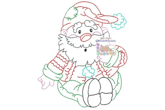 Download Surprised Santa Multicolor Character - Multicolor Collection