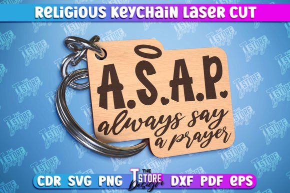 Download Religious Keychain Laser Design | CNC - Premium Resources