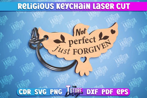 Download Religious Keychain Laser Design | CNC - Premium Resources
