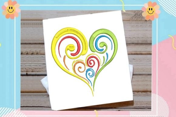 Download Beautiful Multicolored Heart - Multicolor Collection