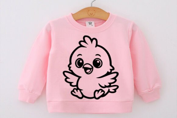 Download Cute Chicken Black Silhouette SVG PNG, C - Black Collection