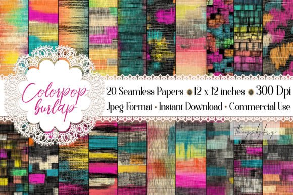 Download Seamless Colorful Multicolor Burlaps - Premium Resources