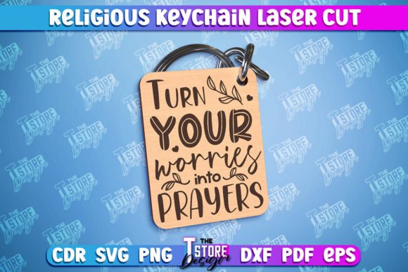 Download Religious Keychain Laser Design | CNC - Premium Resources